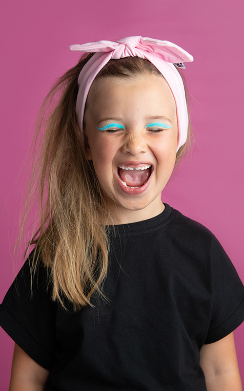 Pin up Headband - Powder Pink