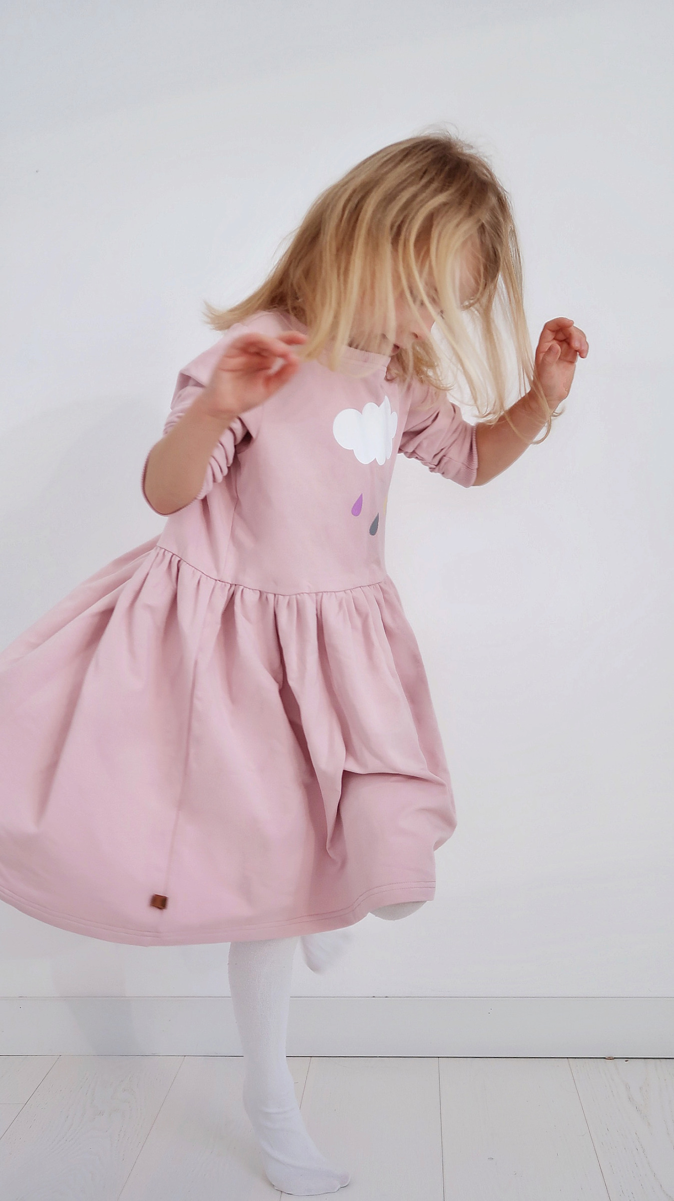 Dress Nube - Powder Pink