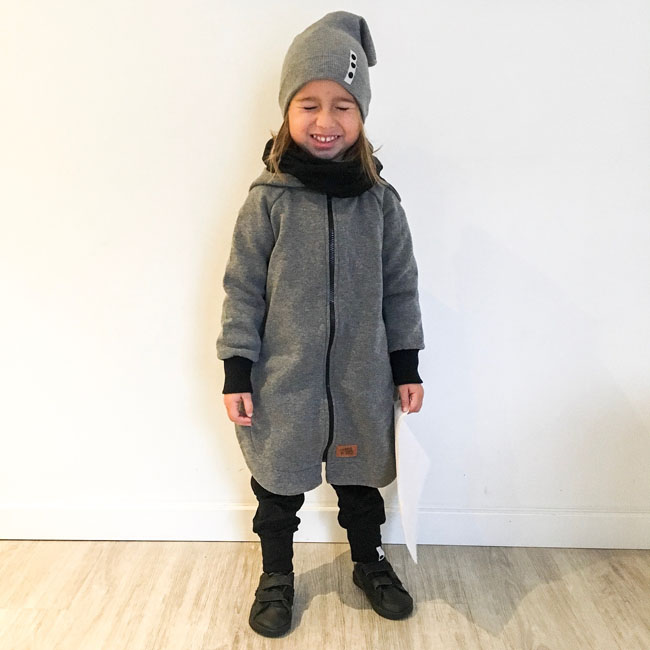 Cotton Coat - Dark Grey