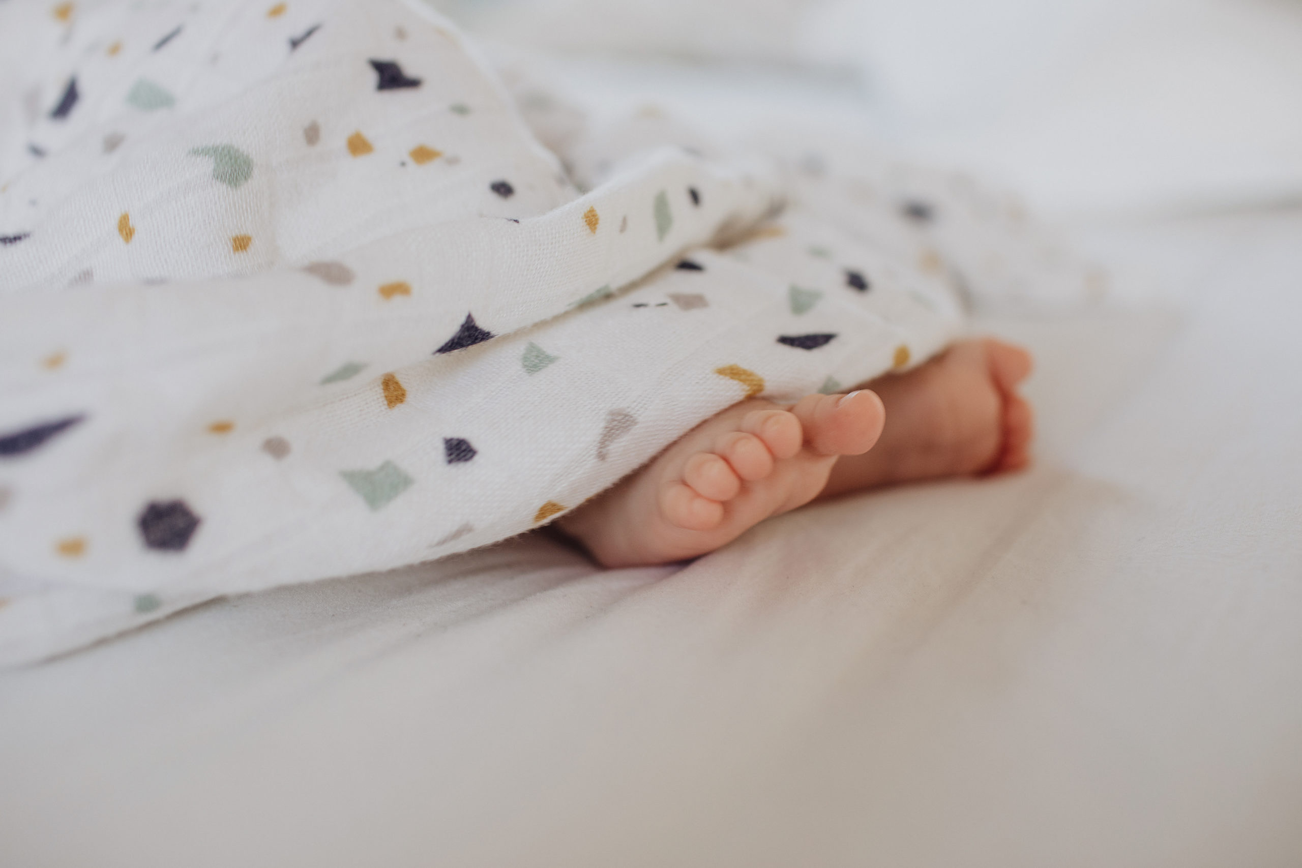 Bamboo Swaddle Terazzo