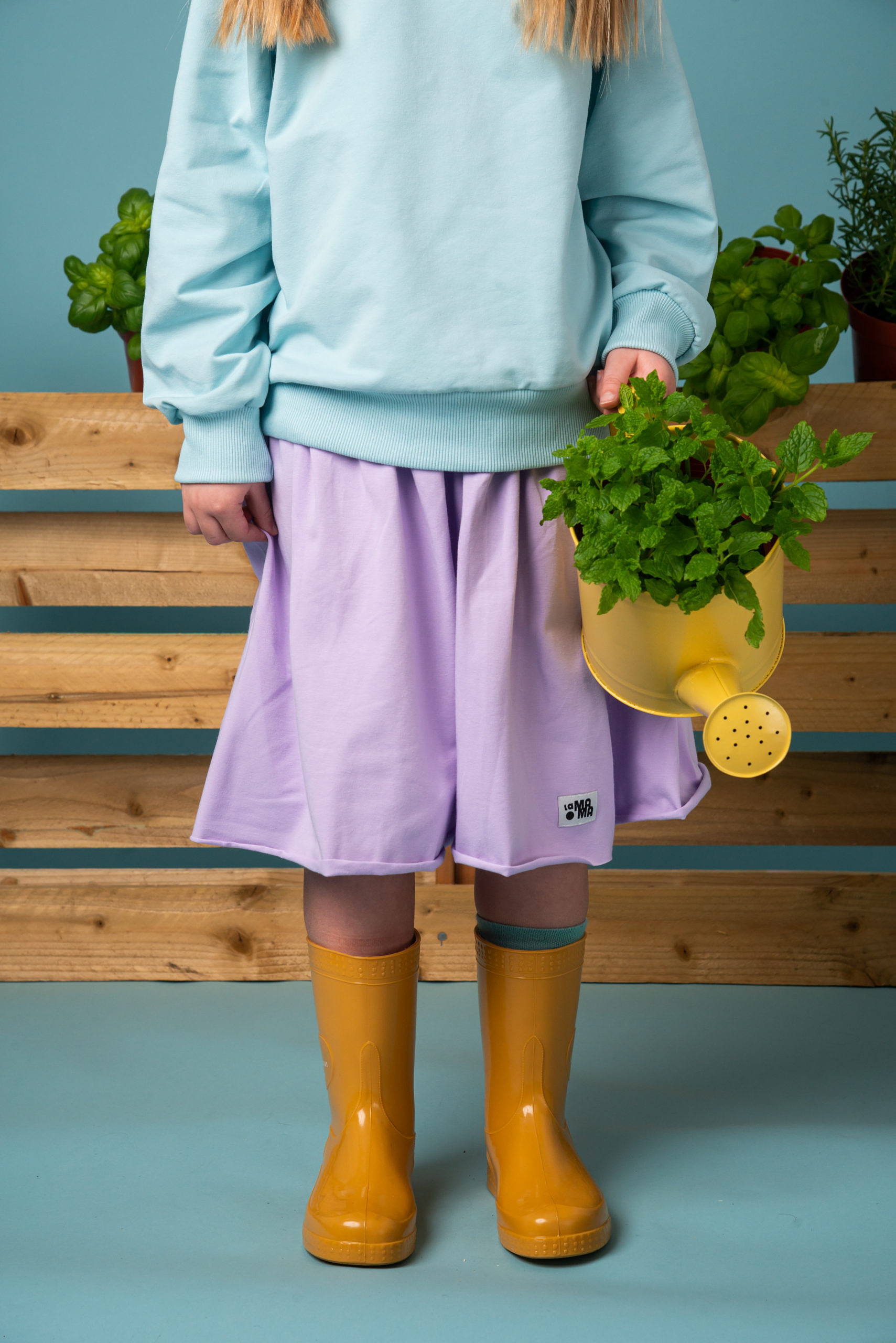 Kids Skirt Midi - Lavender