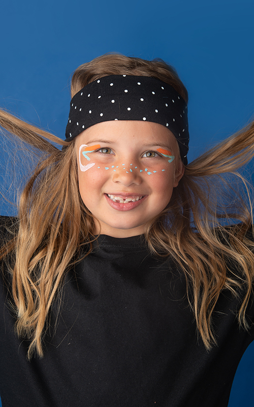 Base Headband - Black Poppy