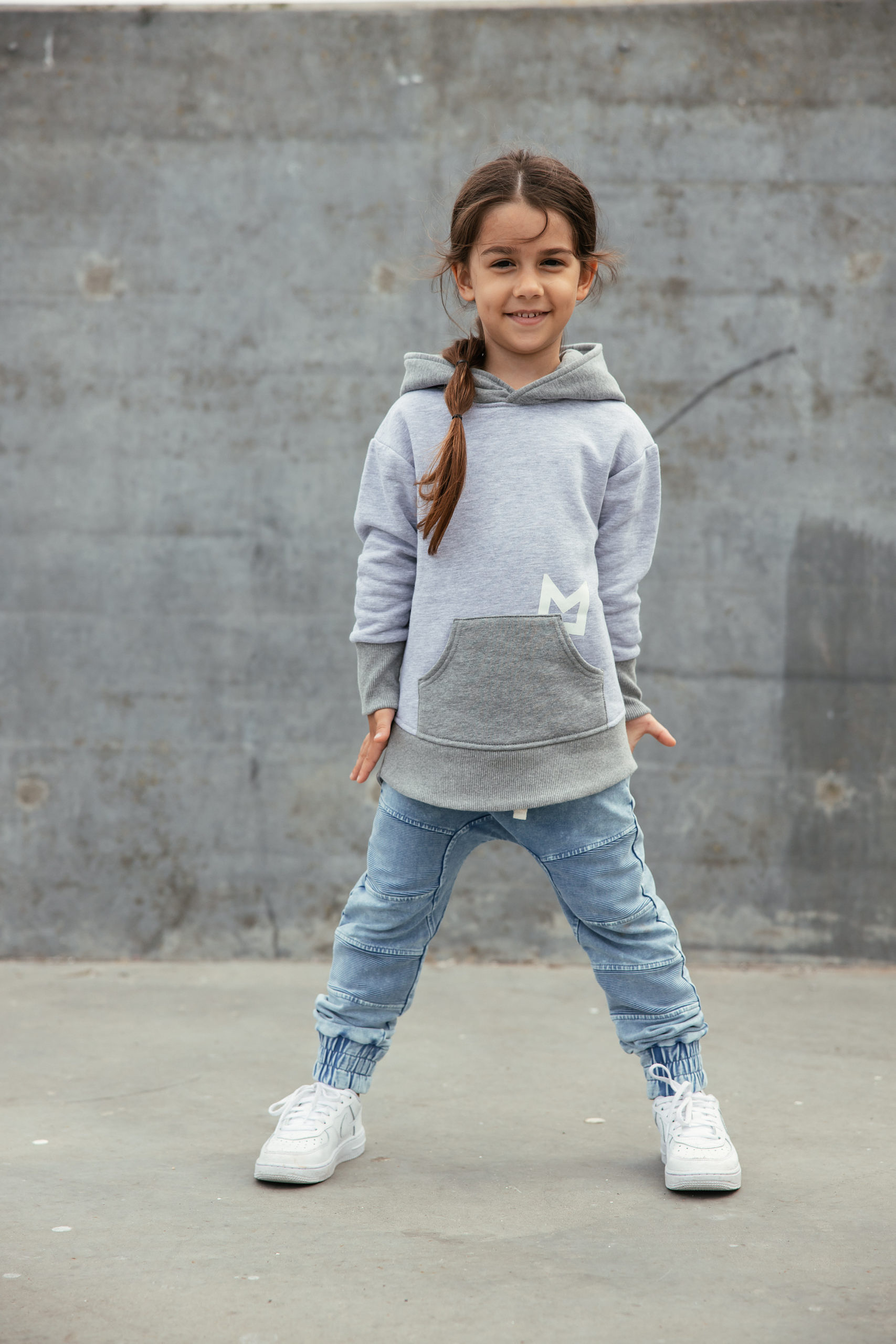 M Hoodie - Grey