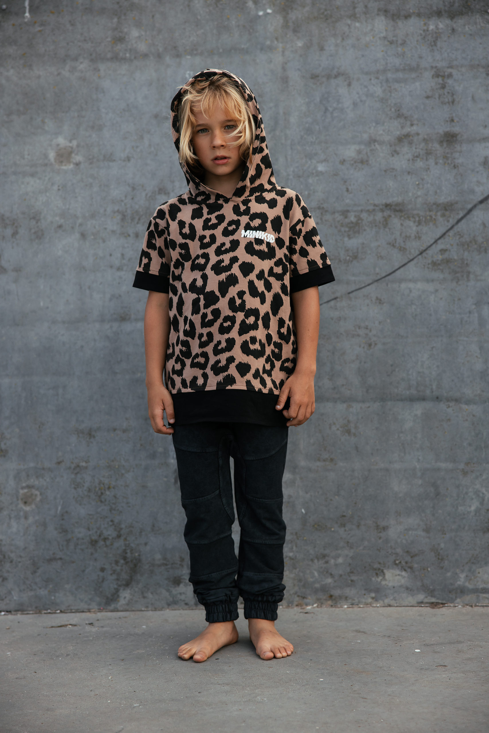 H T-shirt - Leopard
