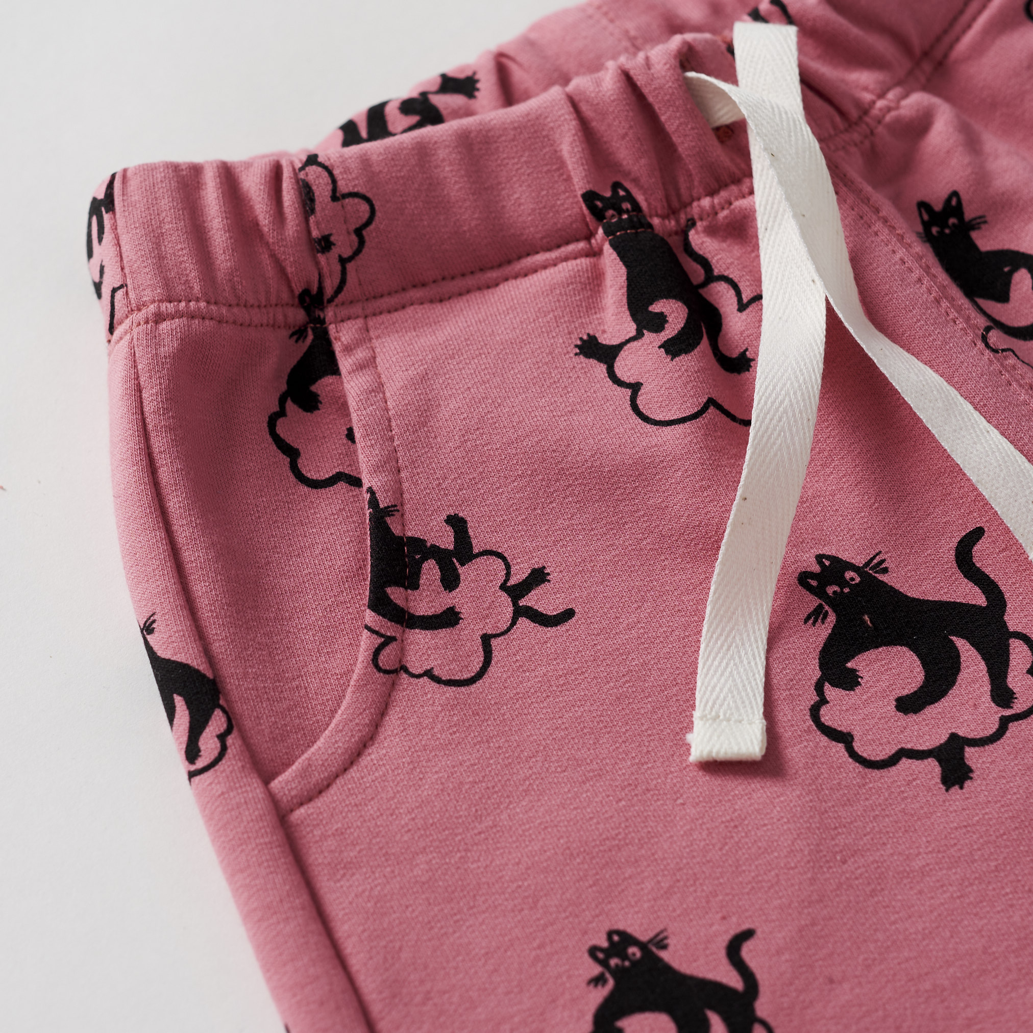 Cats Shorts - Pink
