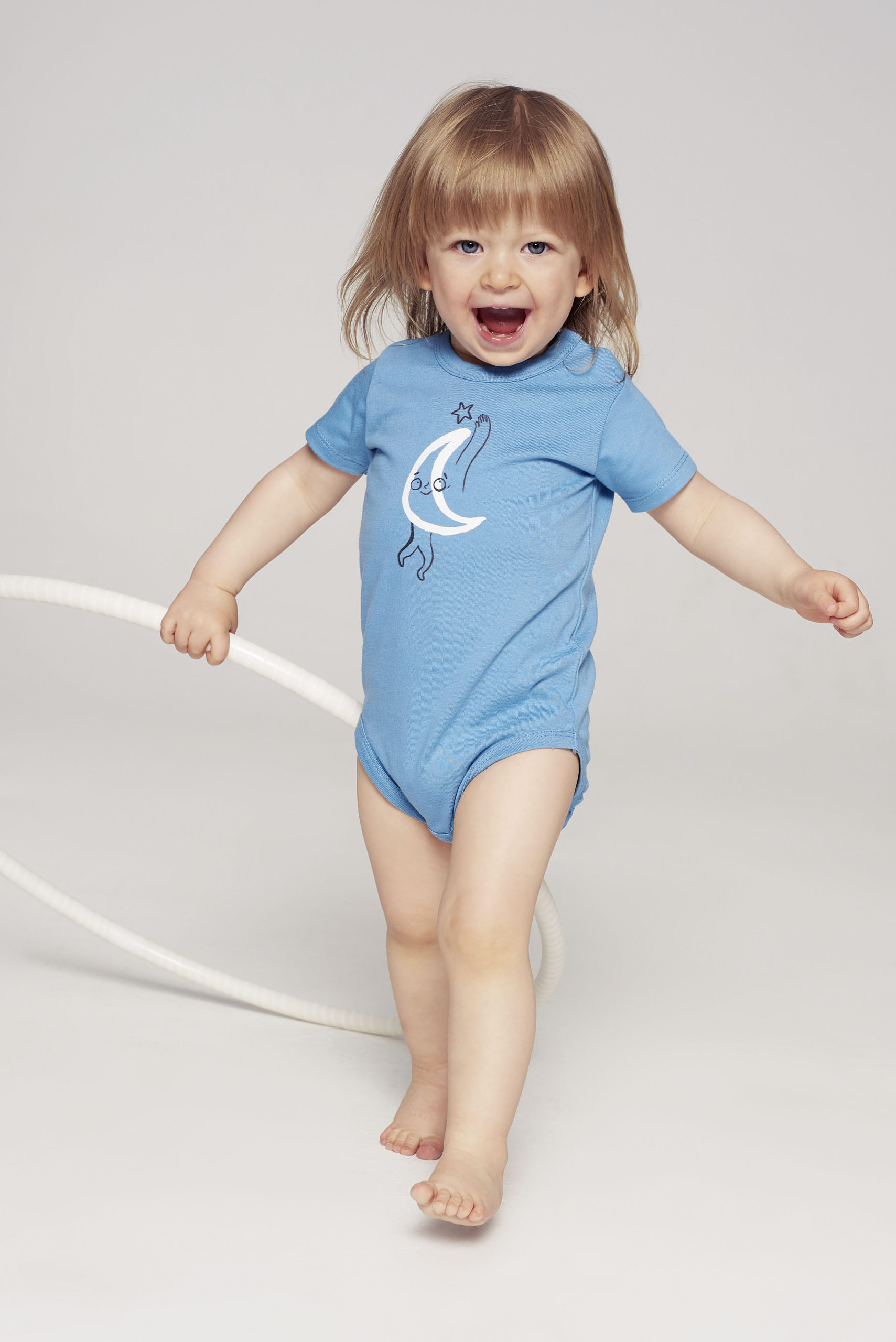 Moon Bodysuit - Blue