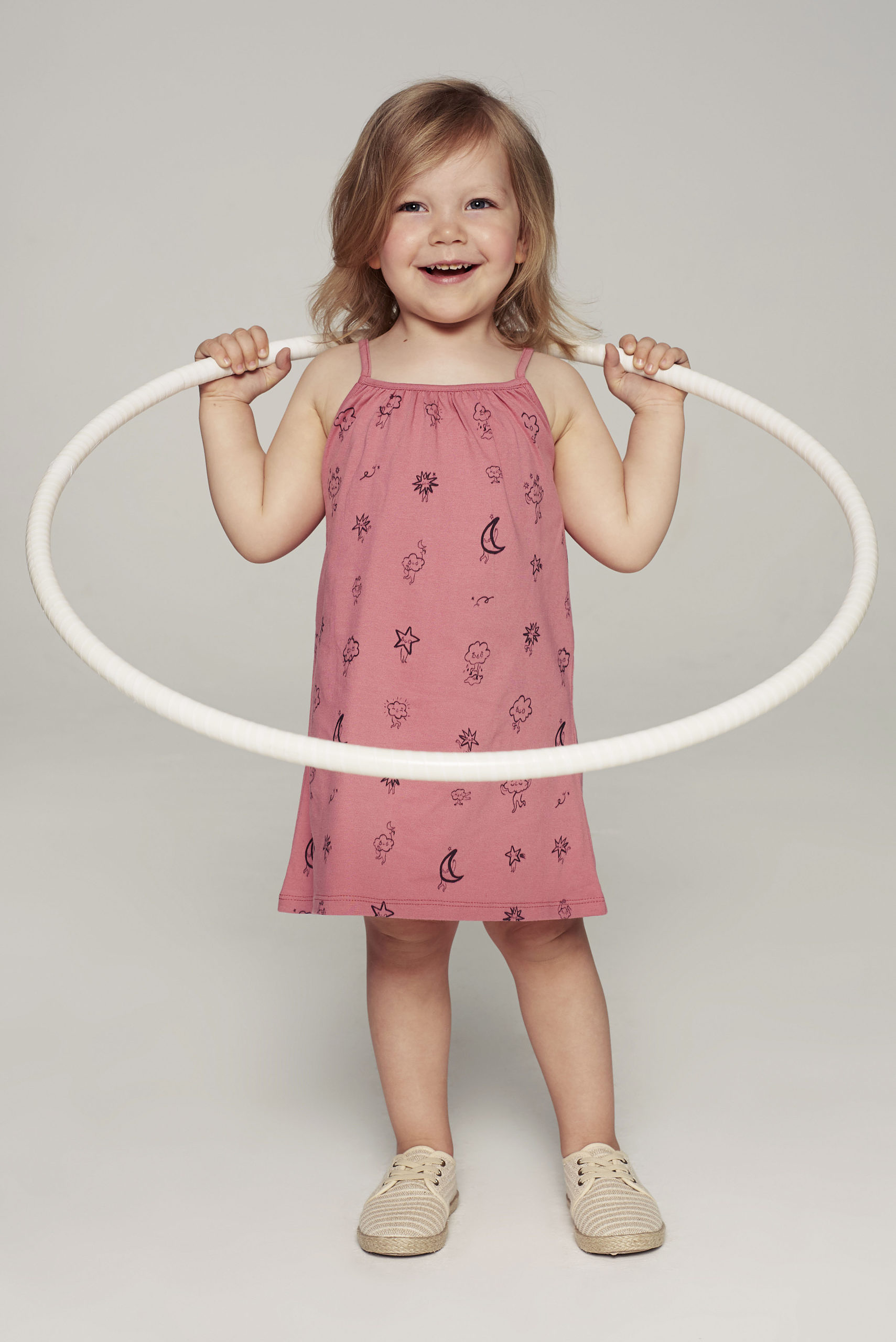 Clouds Dress - Pink