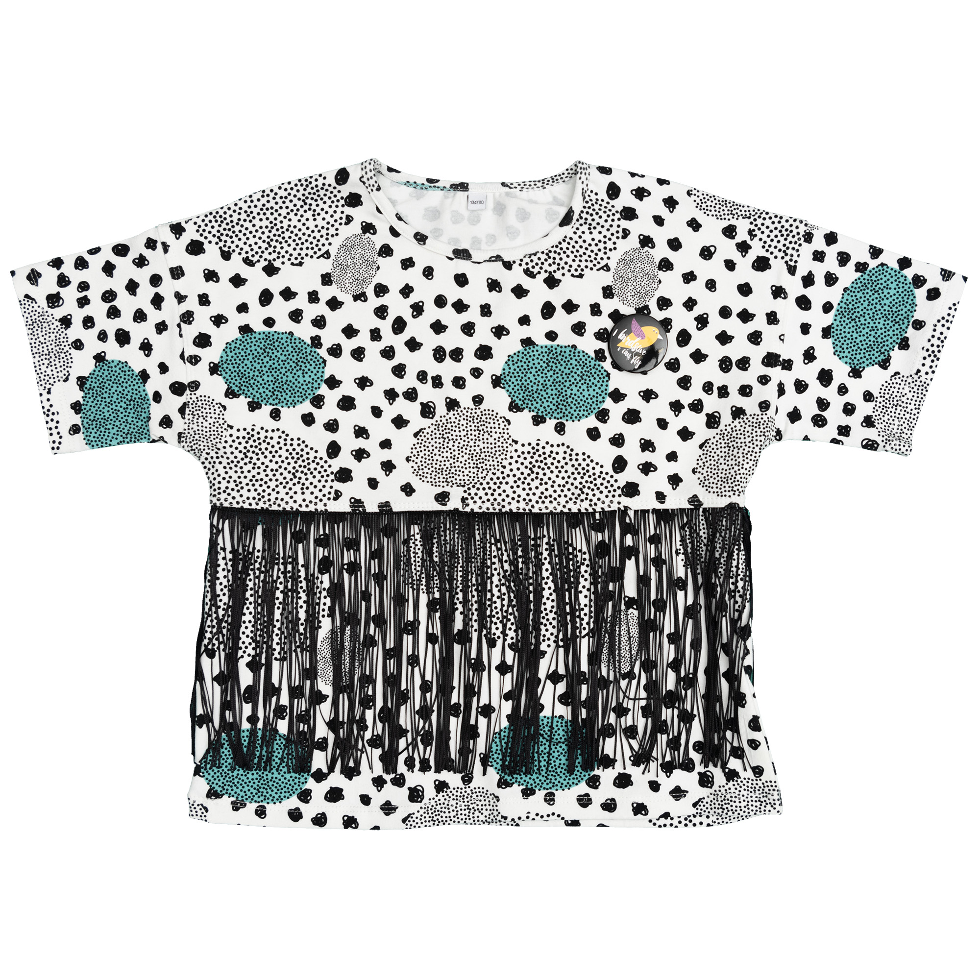 Fringe T-Shirt Simple Dots