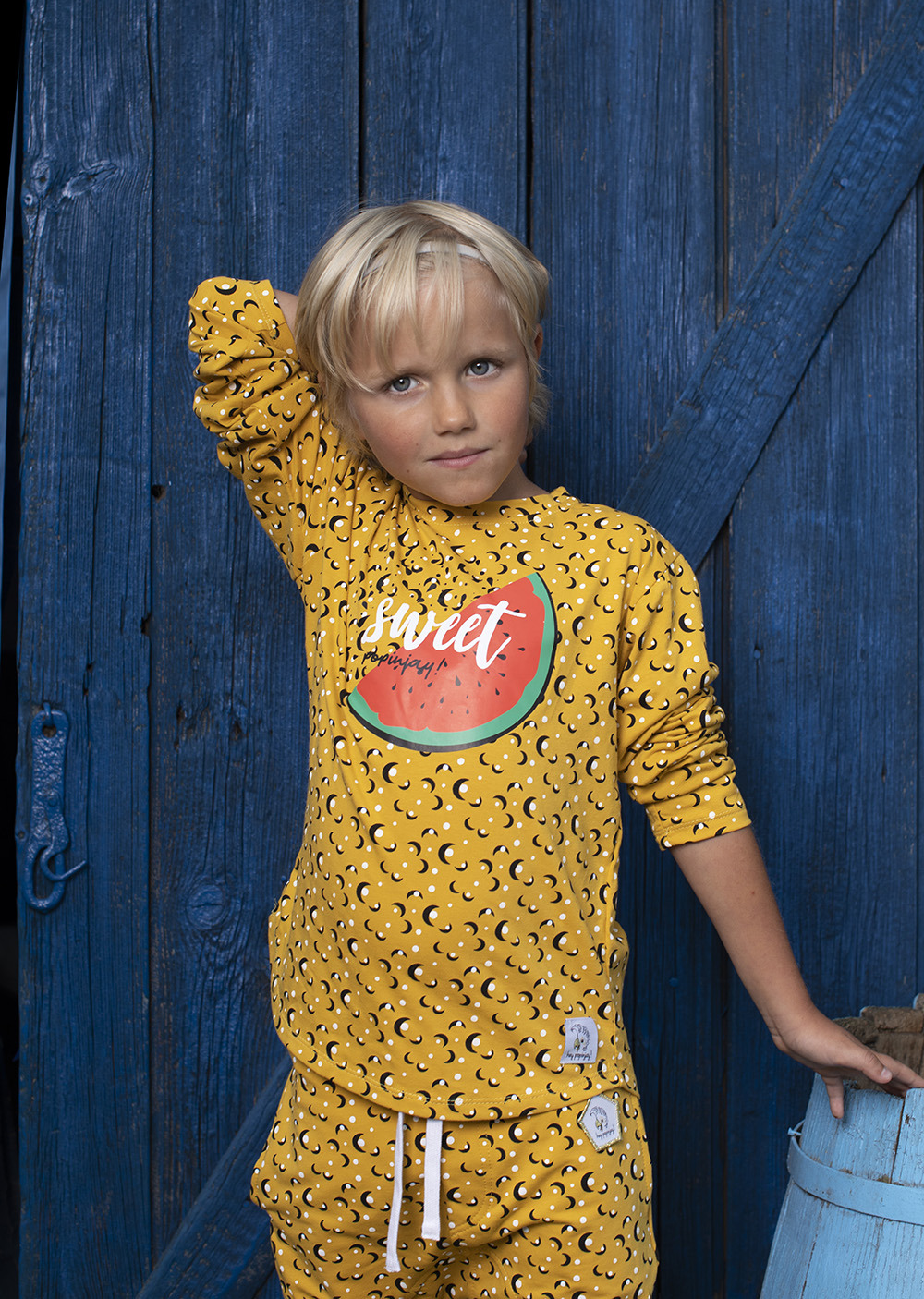 Longsleeve Yellow Papaya Seeds Watermelon