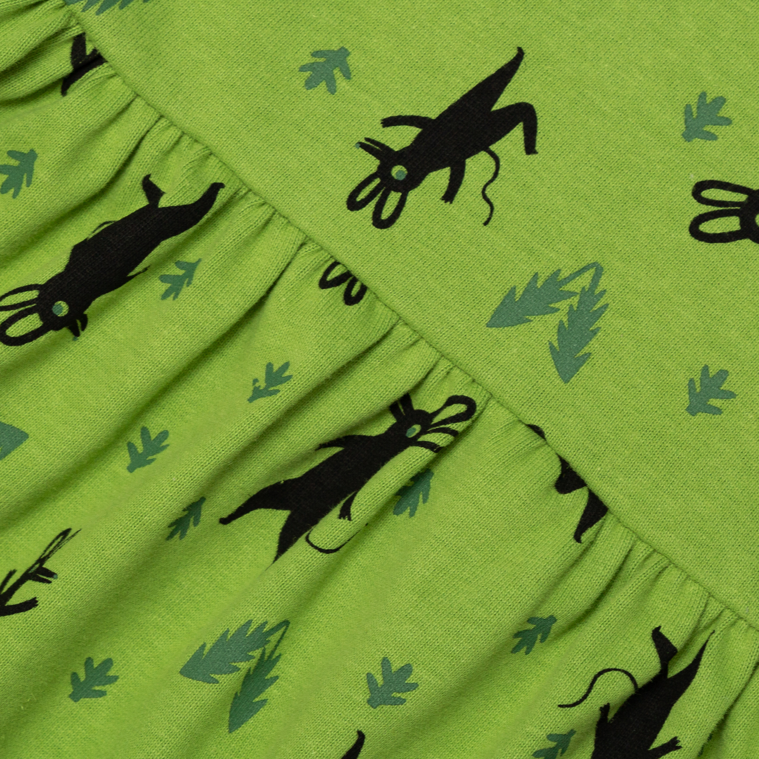 Little Mice Dress - Green