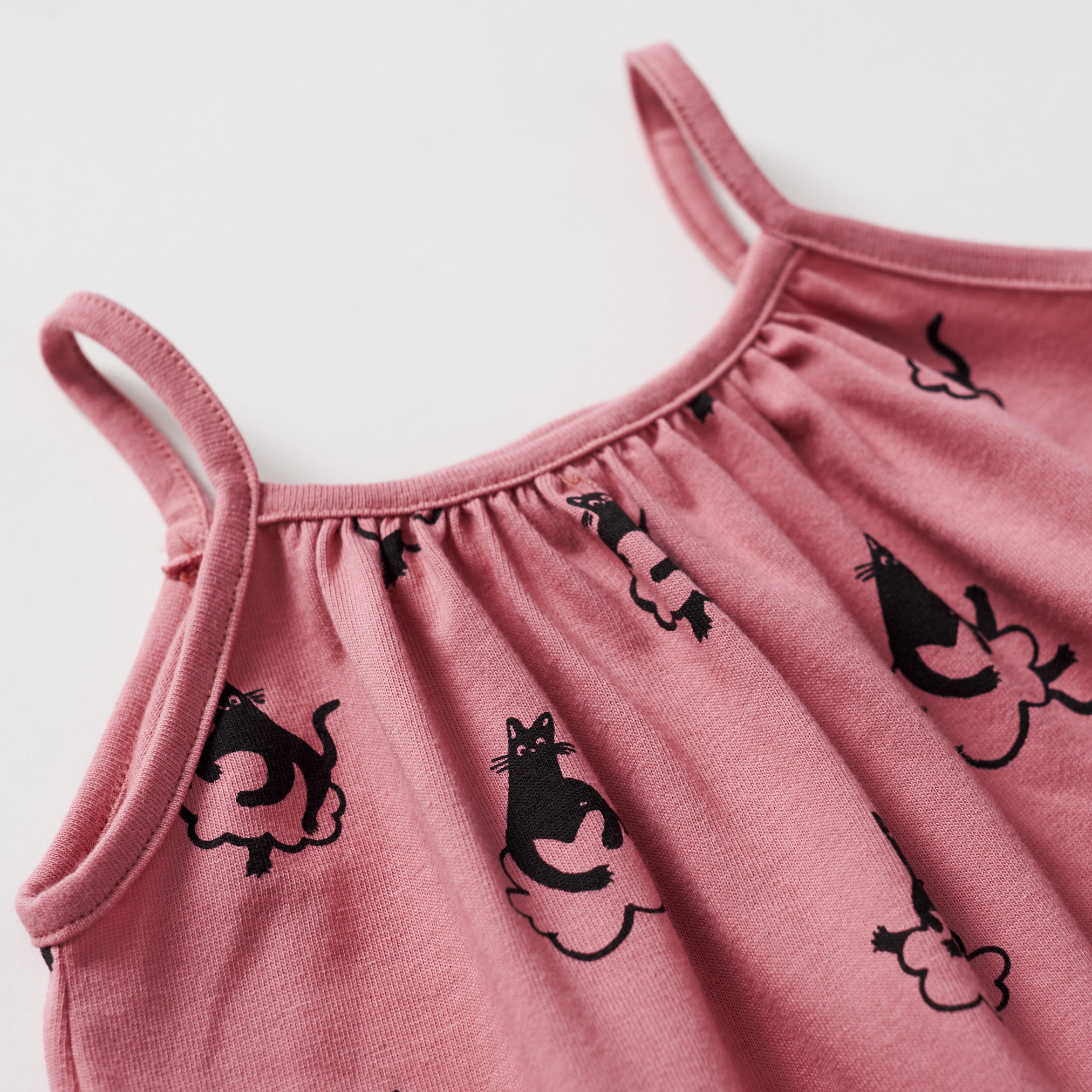 Cats Dress - Pink