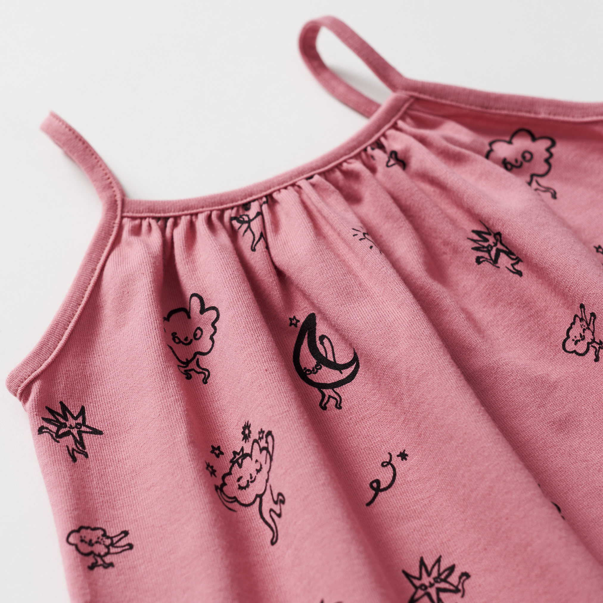 Clouds Dress - Pink