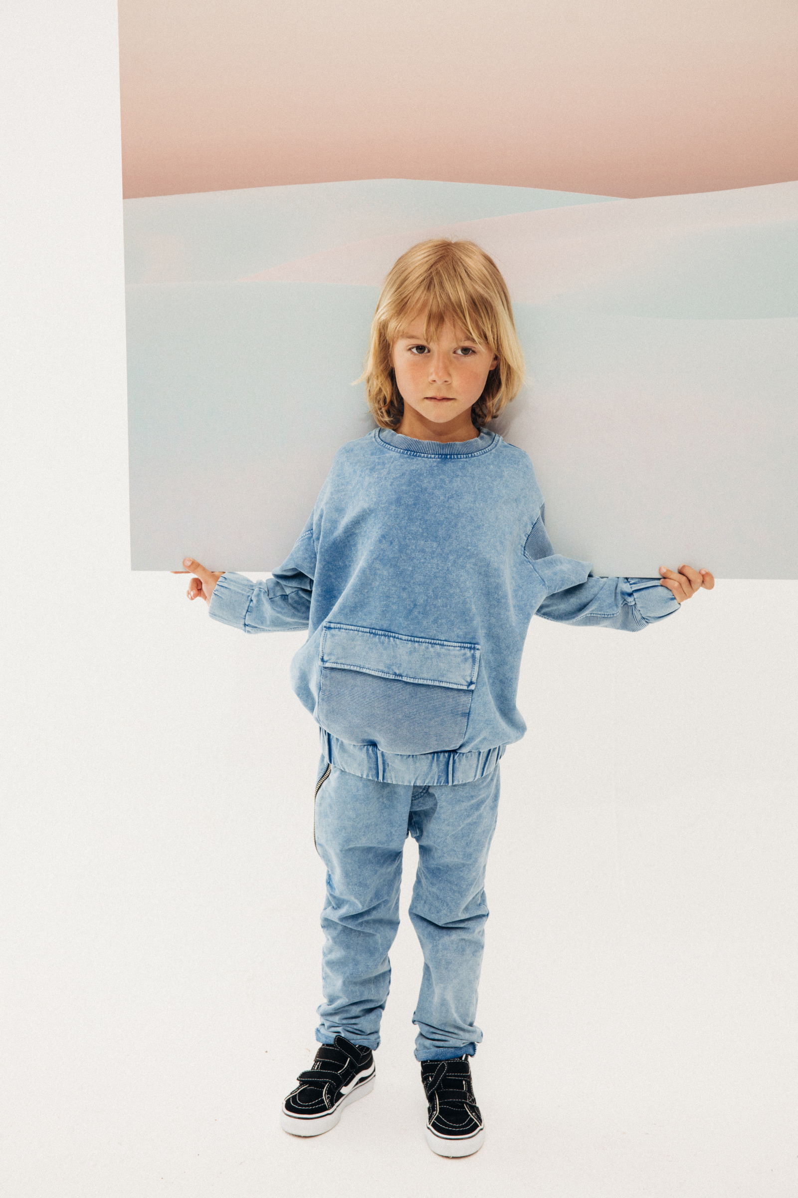 Marmo Blue Sweatshirt
