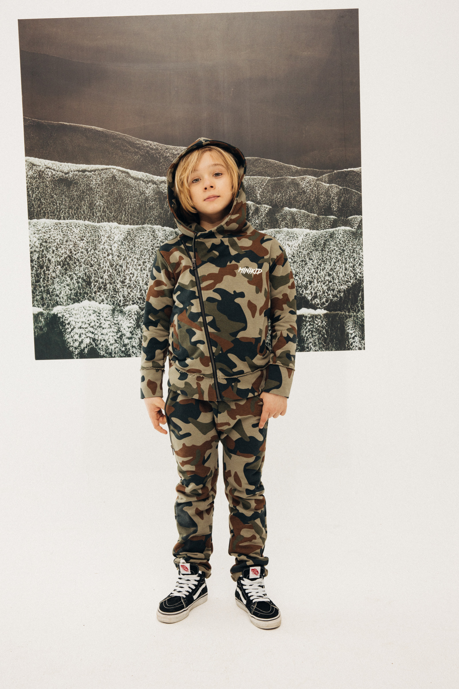 Camo Zip Ramones