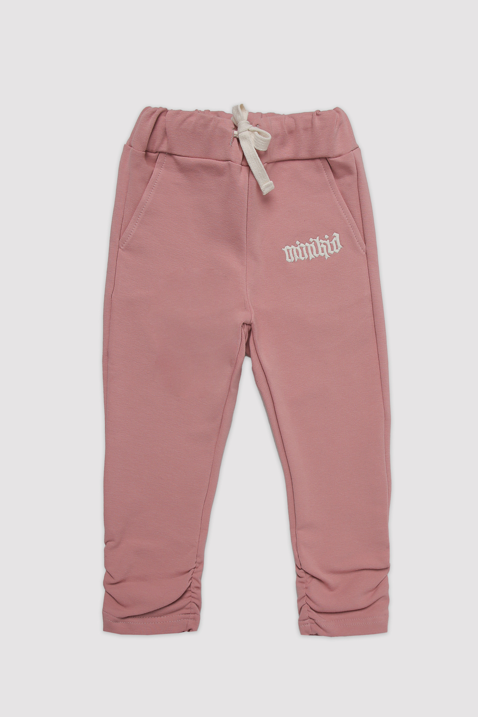 Pink Pinched Joggers