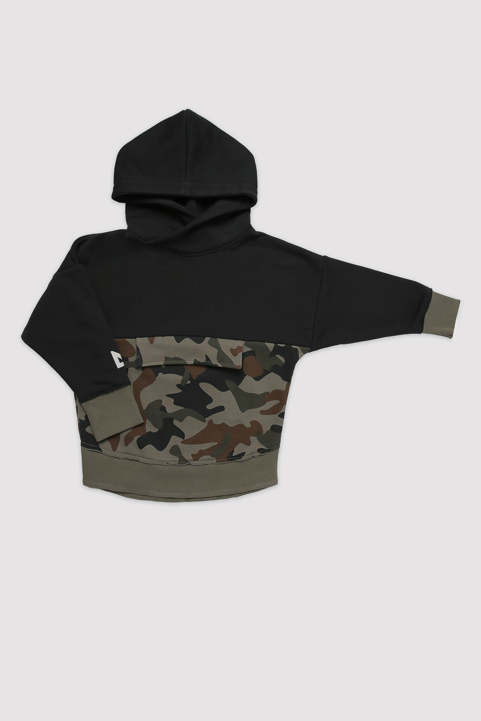 Panel Camo Hoodie