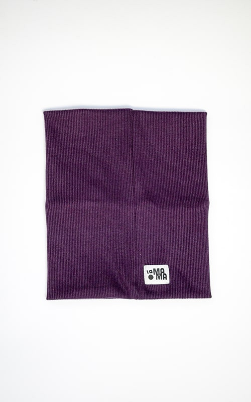 Fit Tube Scarf Plum