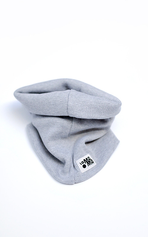 Fit Tube Scarf Grey