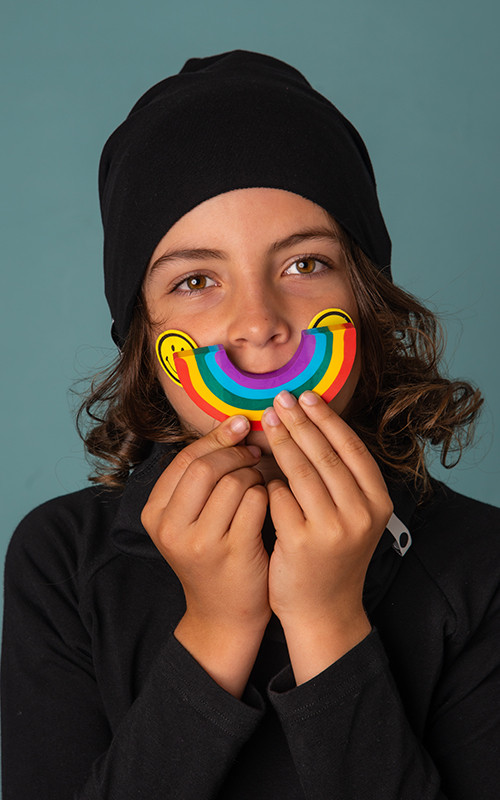 Cotton Beanie - Black