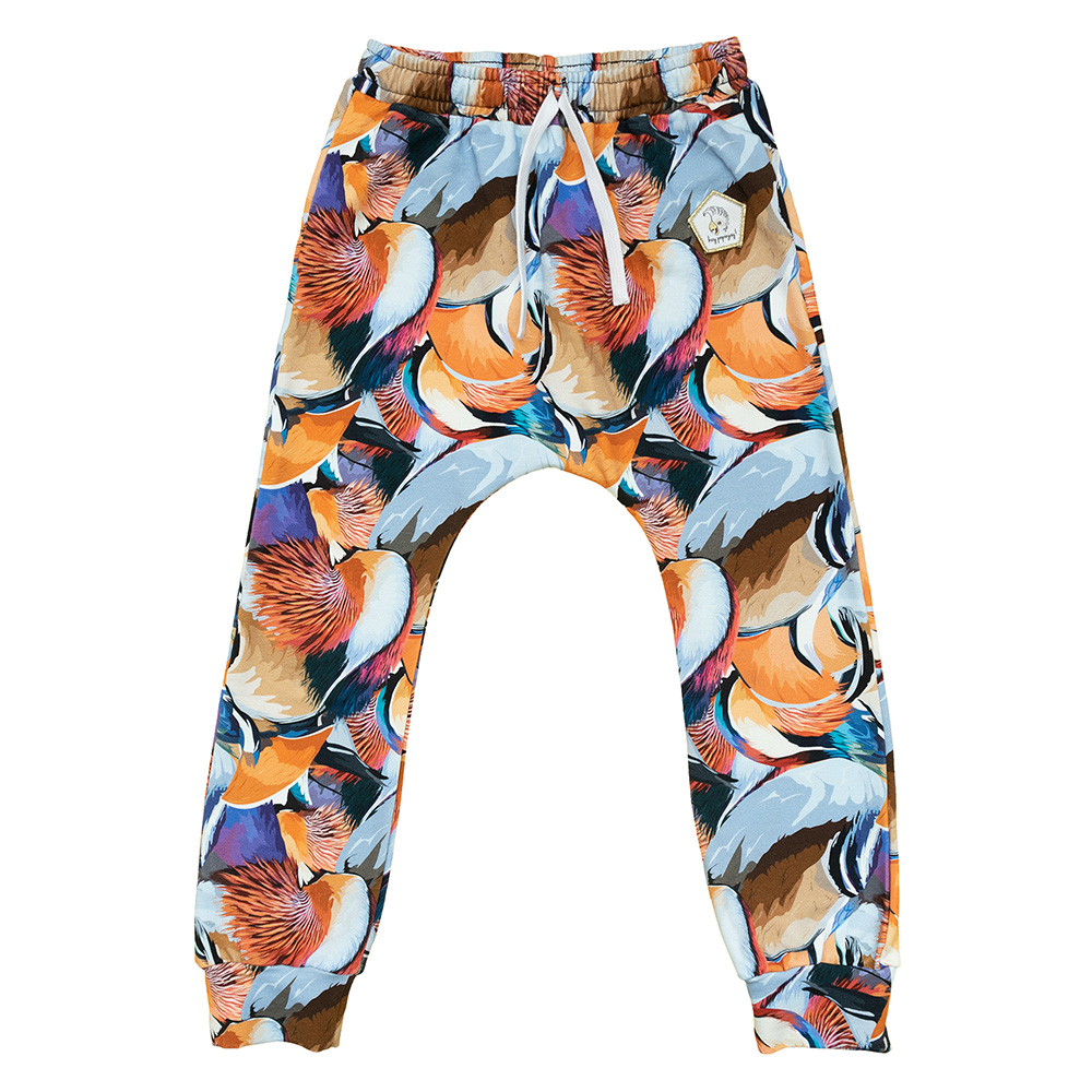 Baggy Pants Mandarin Feathers