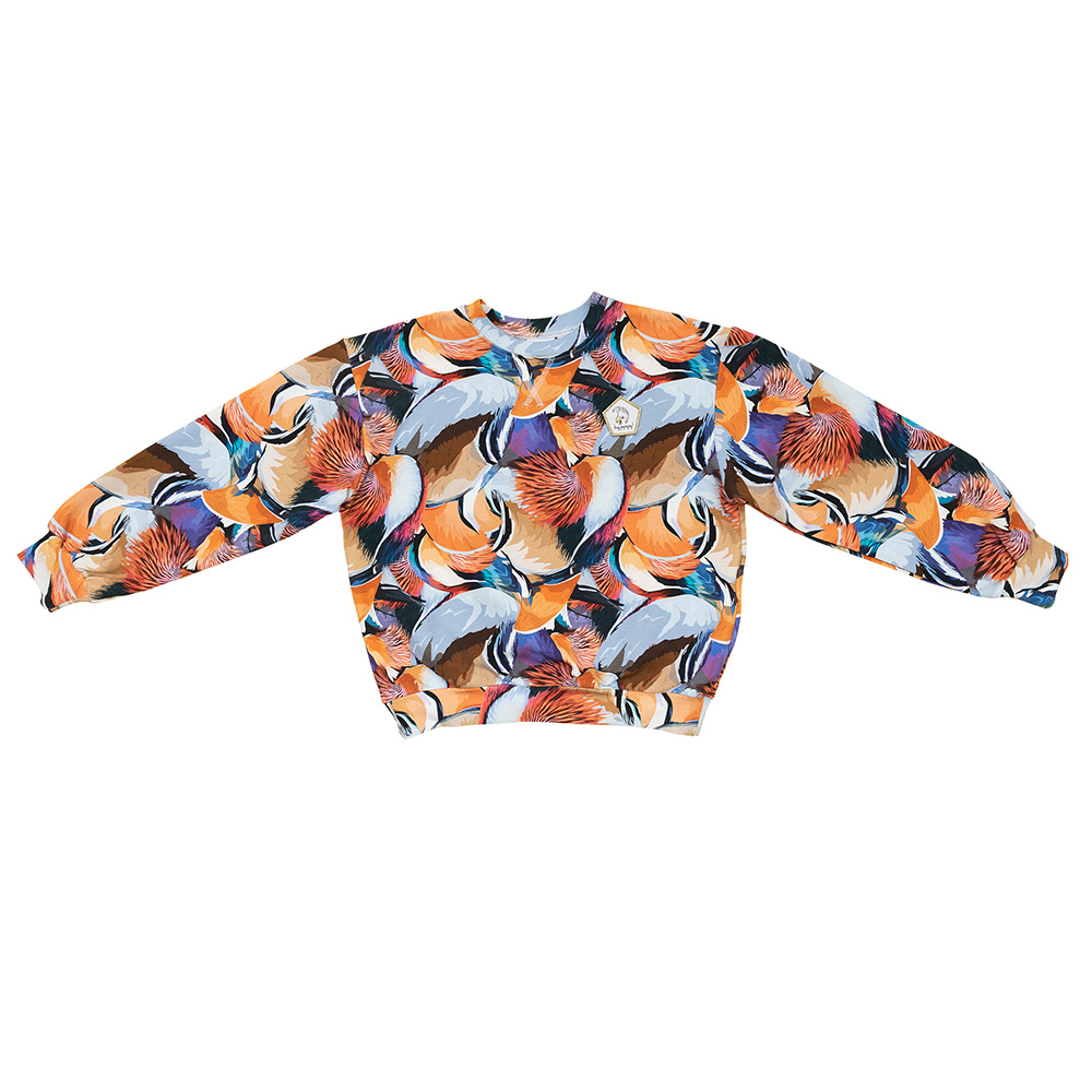 Oversize Sweatshirts Mandarin Feathers