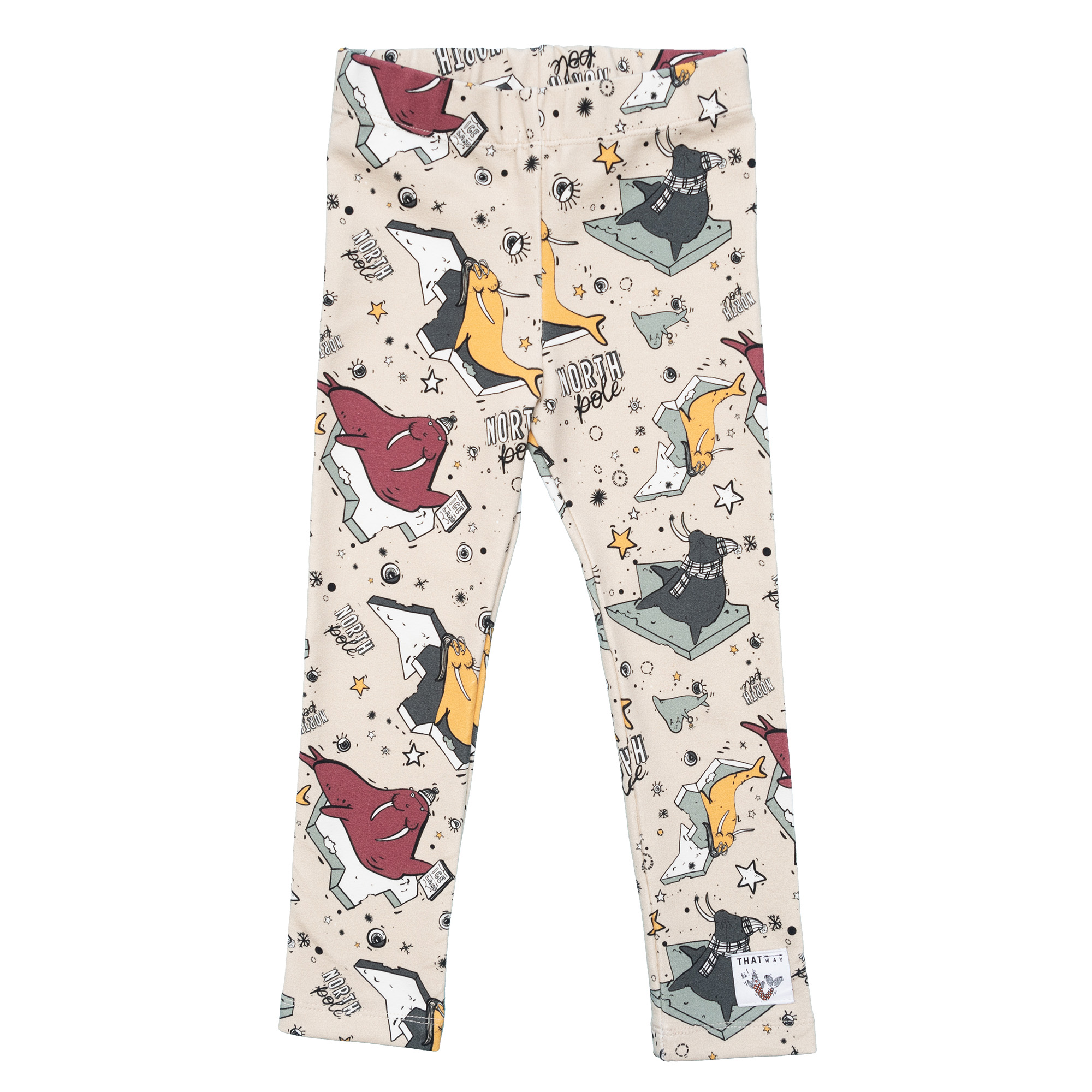 Leggings Sea Lion Beige