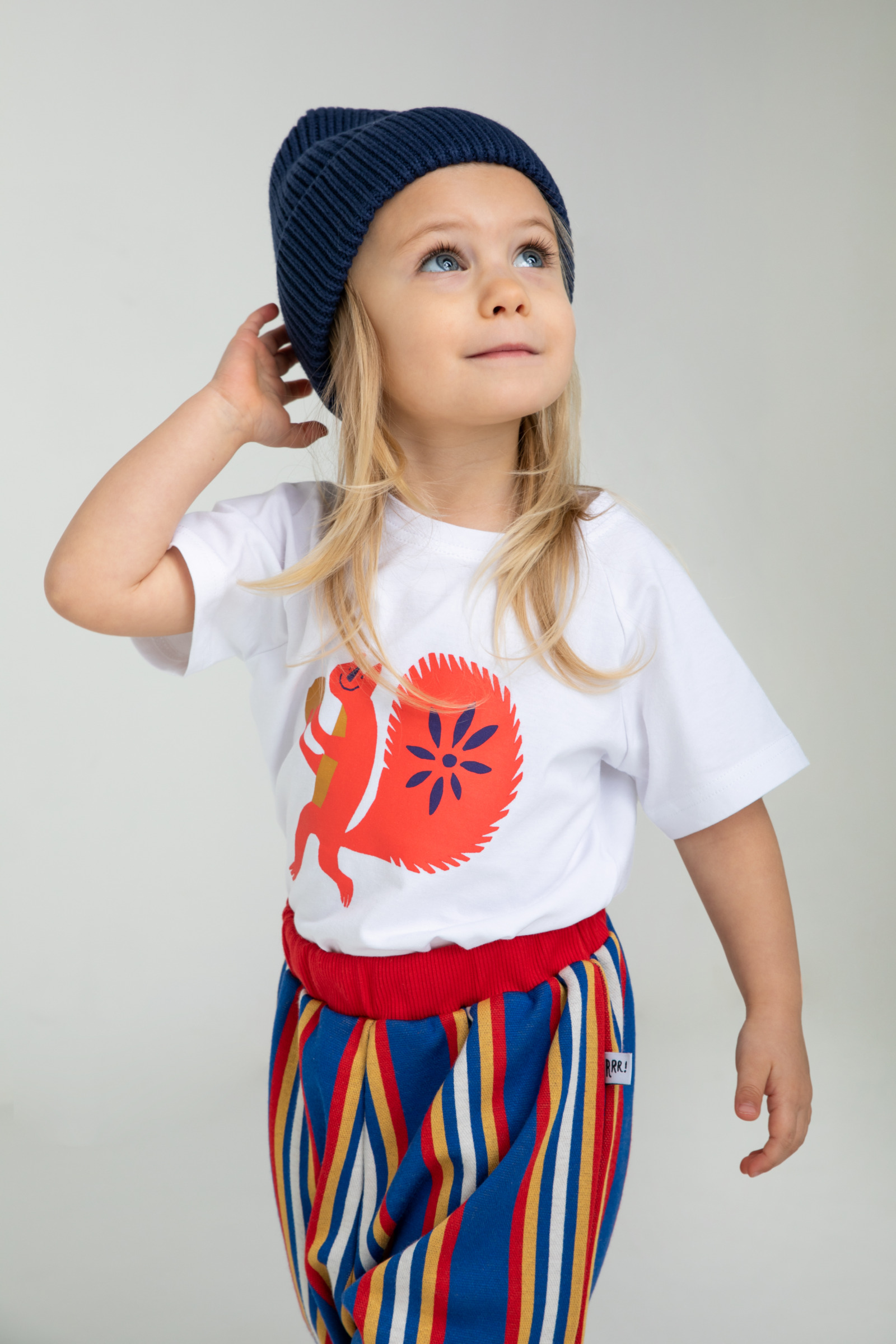 T-shirt Squirrel White