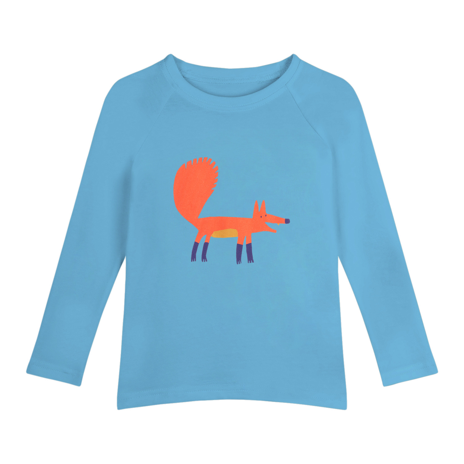 Longsleeve Fox Blue