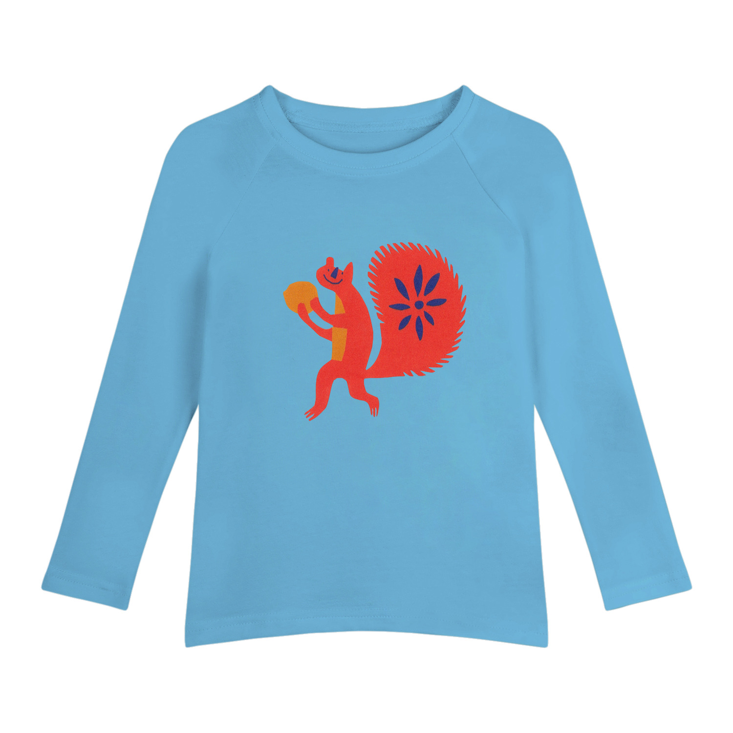 Longsleeve Squirrel Blue