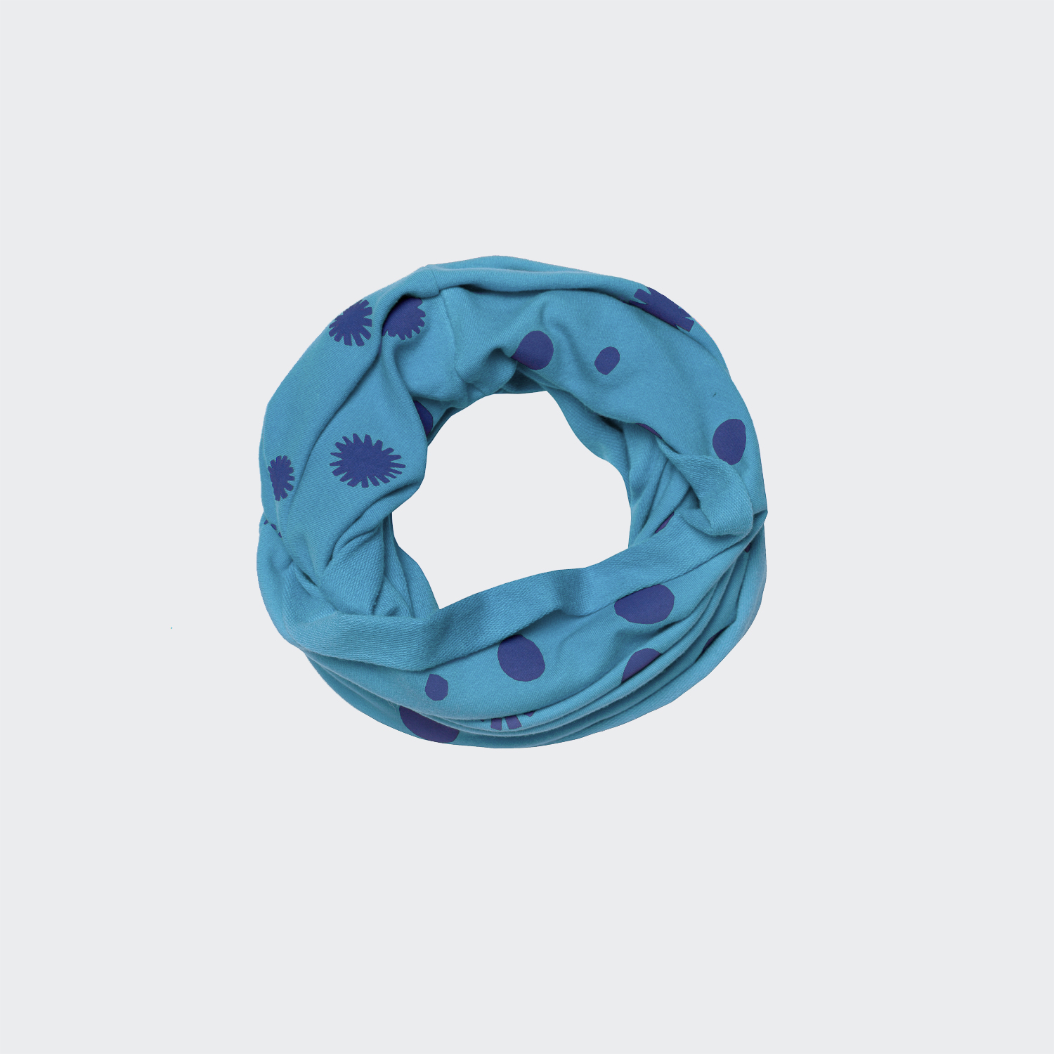 Dots Snood Blue