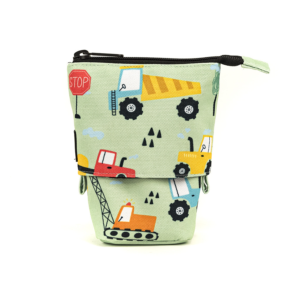 Foldable pencil case - Vehicles