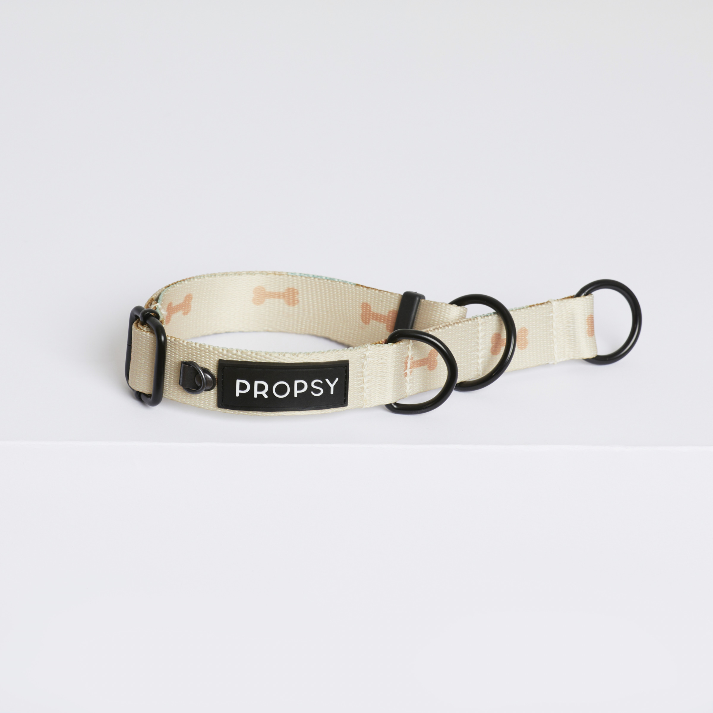 Half-choke collar - Iconic Bone