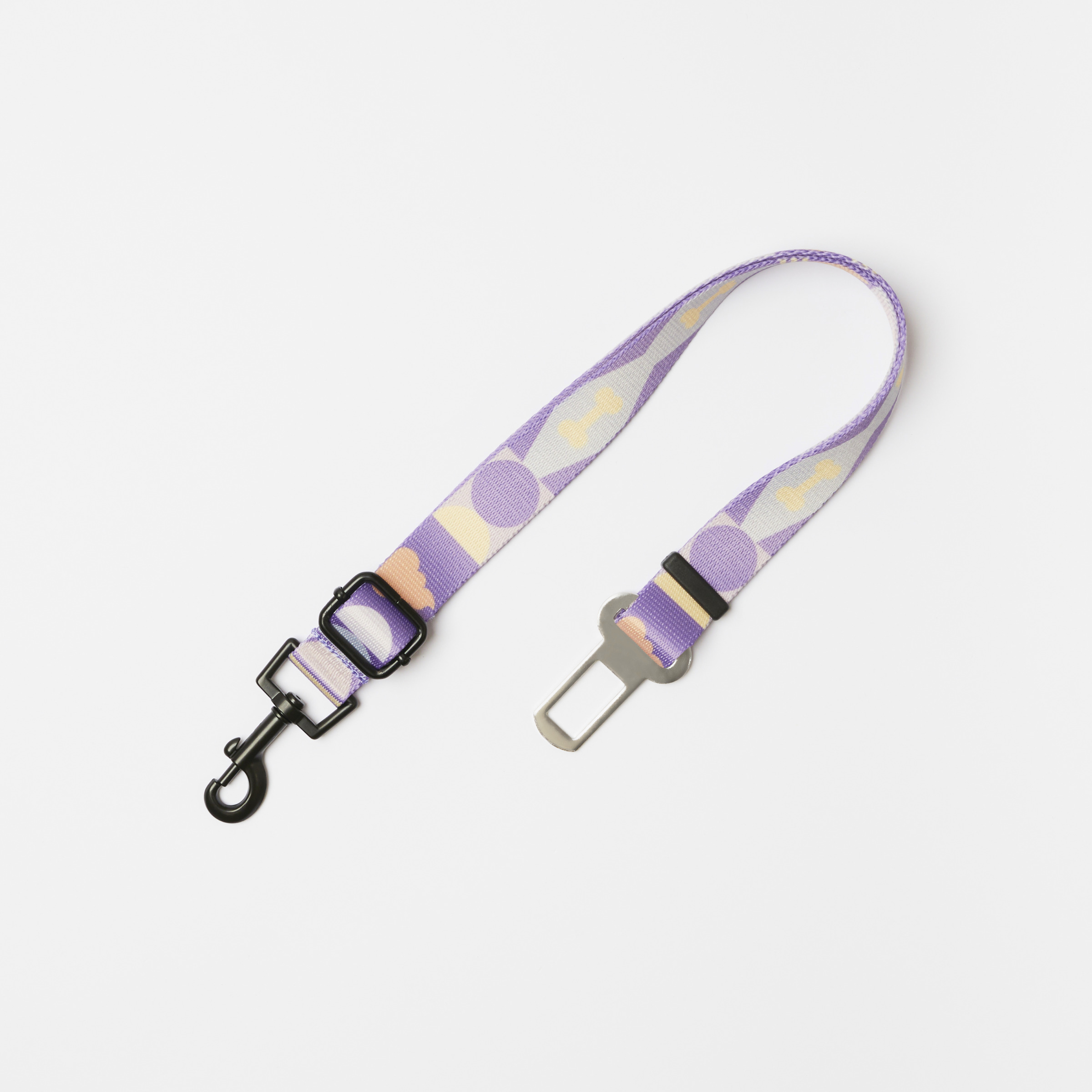 Car seat belt for dogs - Iconic Violet