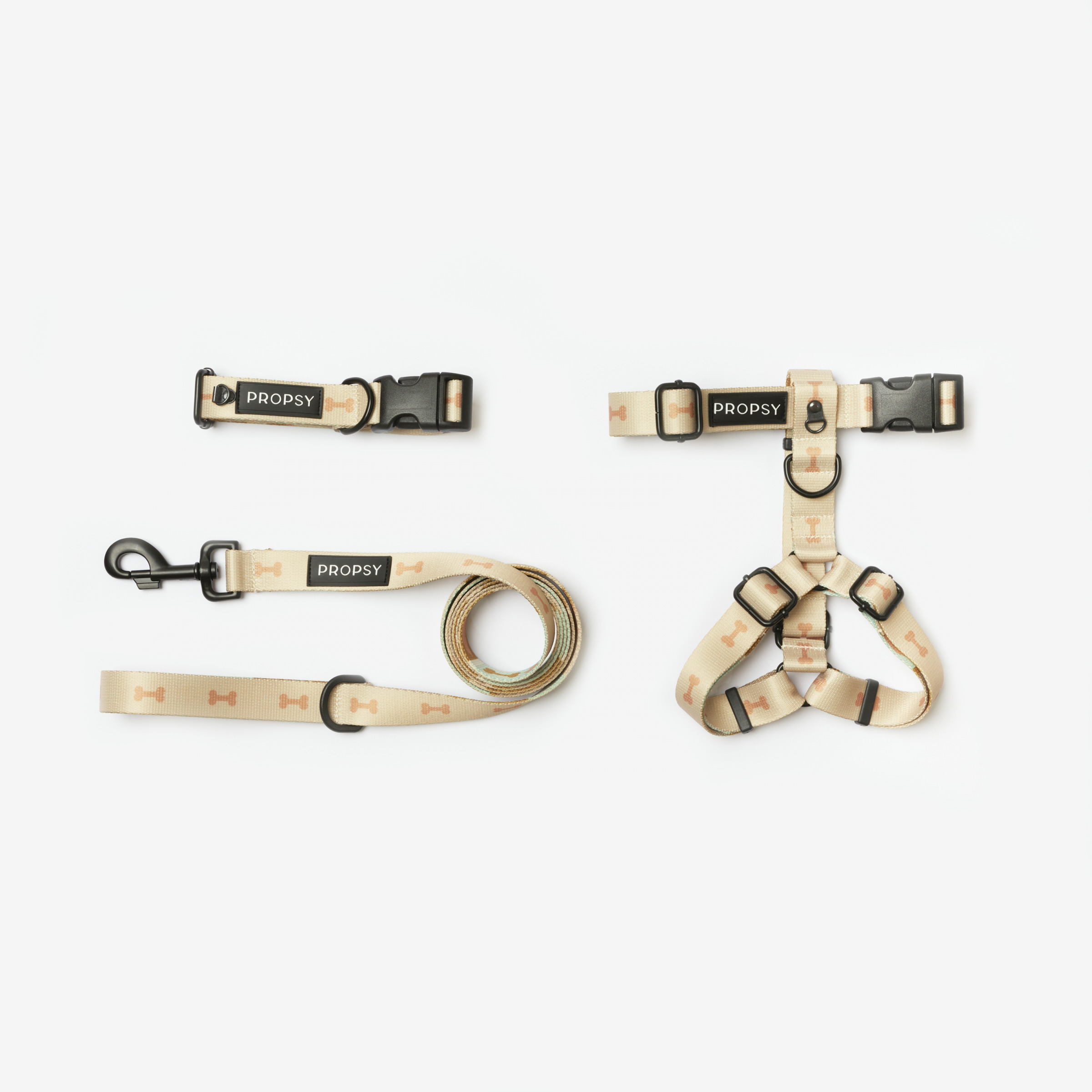 Half-choke collar - Iconic Bone