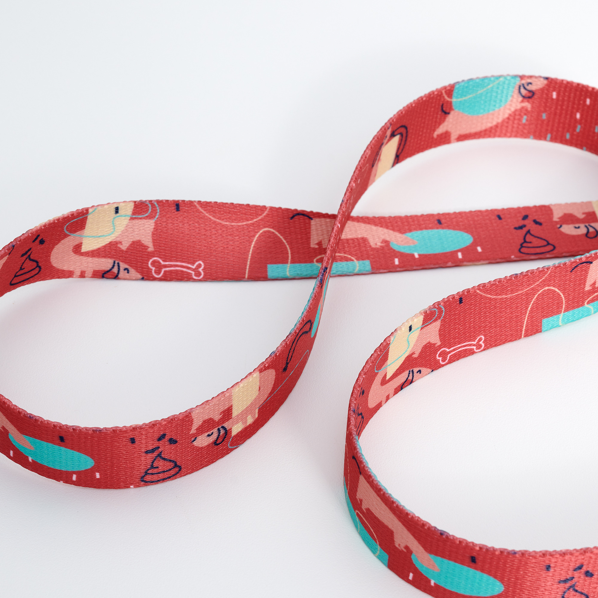 Urban leash - Raspberry