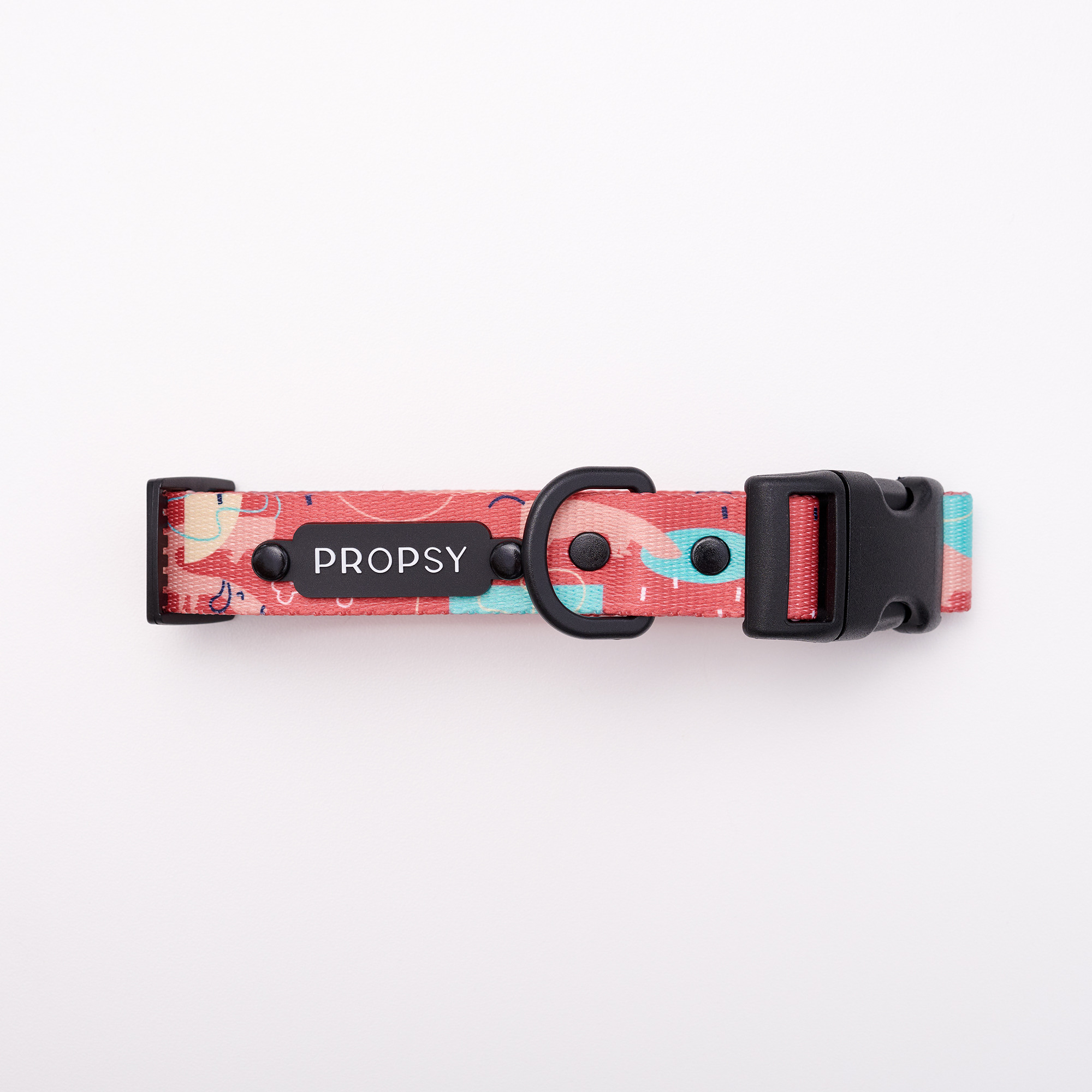 Collar with Buckle - Raspberry