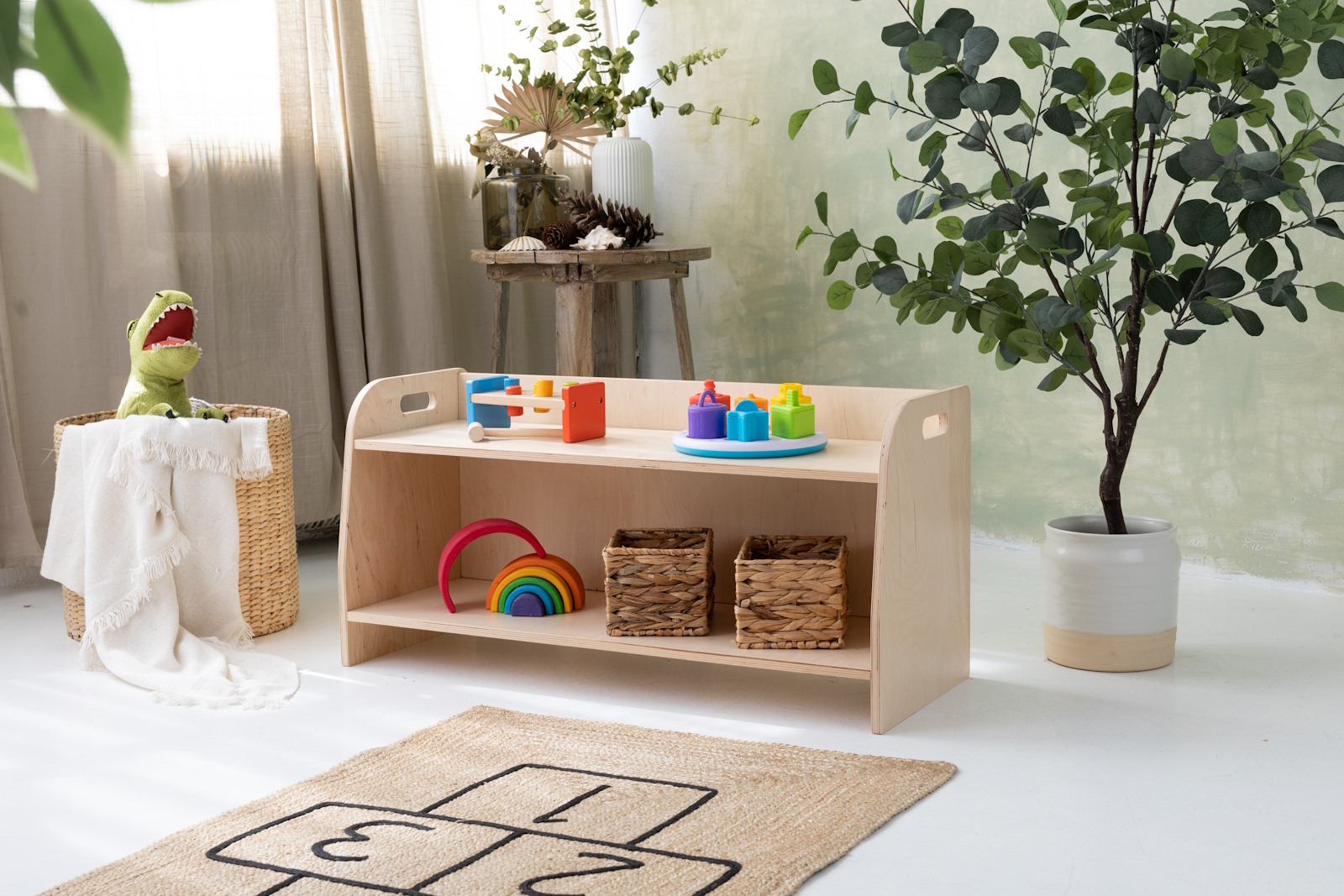 Montessori Low Shelf - 90cm