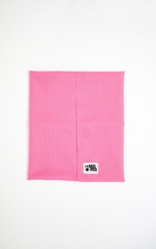 Fit Tube Scarf Pink