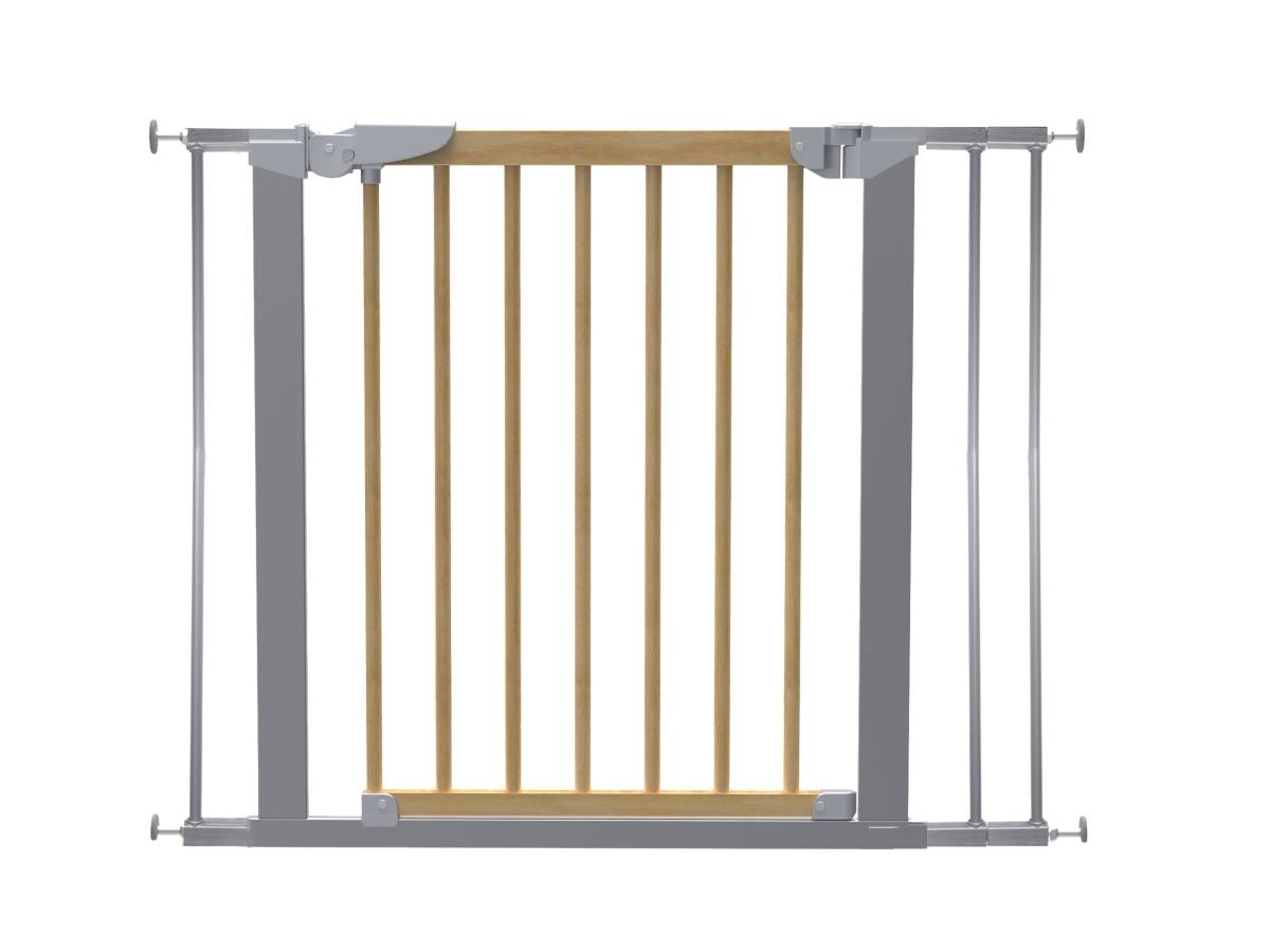 Baby Dan - Avantgarde Safety Gate, Beechwood + 3 extensions