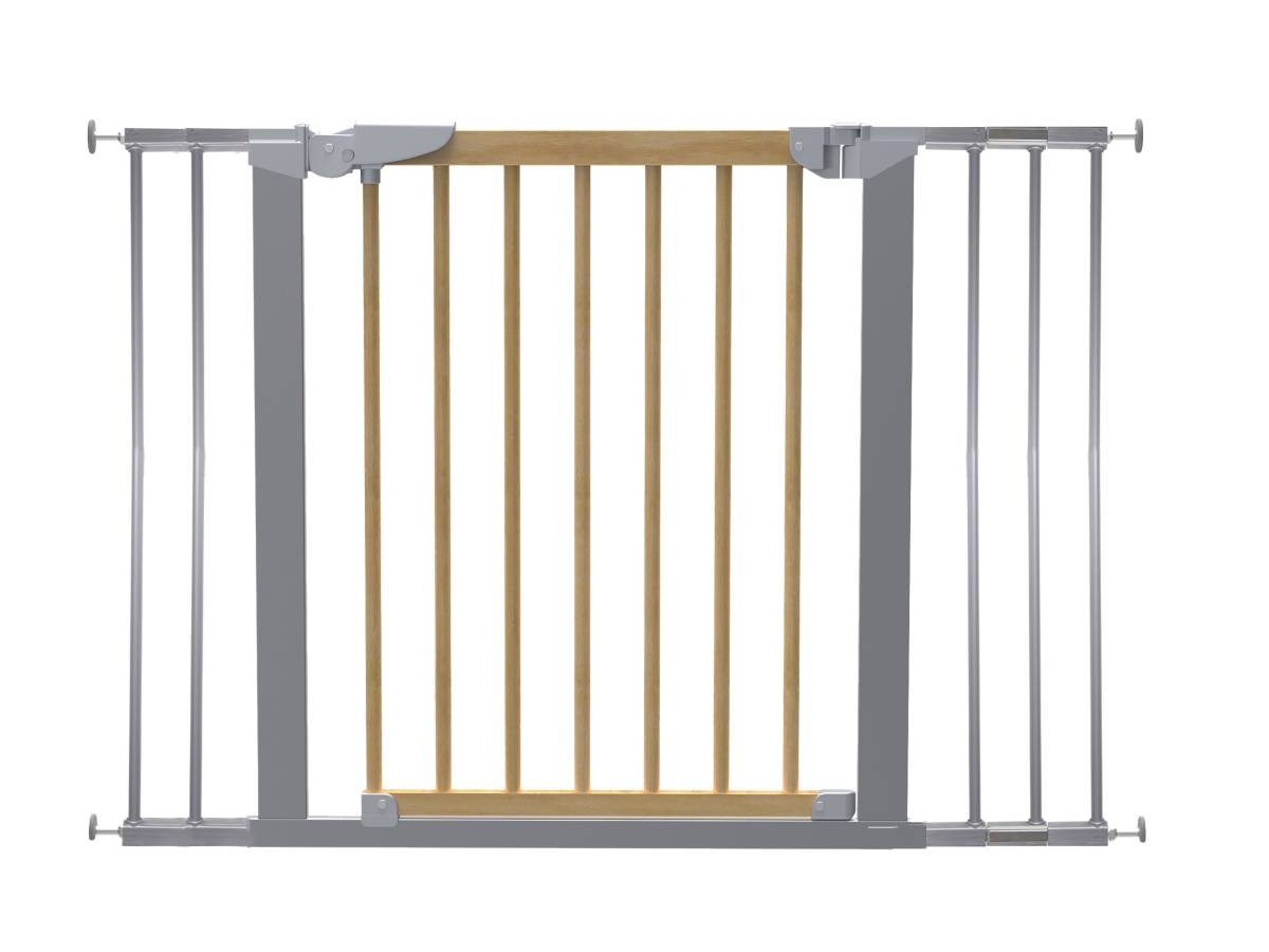 Baby Dan - Avantgarde Safety Gate, Beechwood + 5 extensions