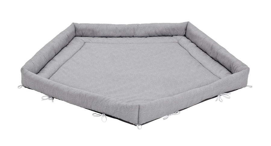 Baby Dan - Park A Kid mattress for playpen - gray