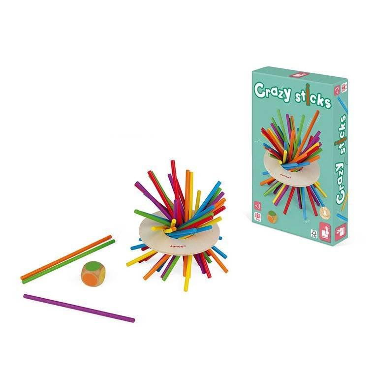 Janod Game of Skills-Crazy Sticks