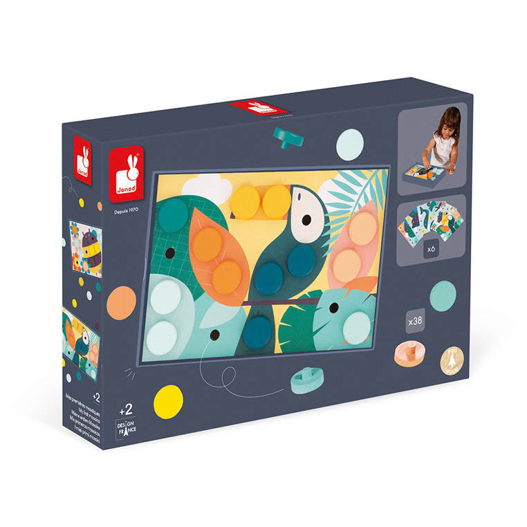 Janod Wooden Mosaic Puzzle Janod Wooden Mosaic Puzzle