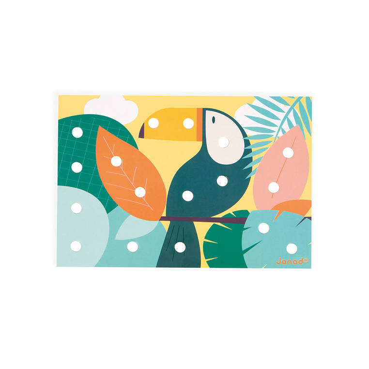 Janod Wooden Mosaic Puzzle Janod Wooden Mosaic Puzzle