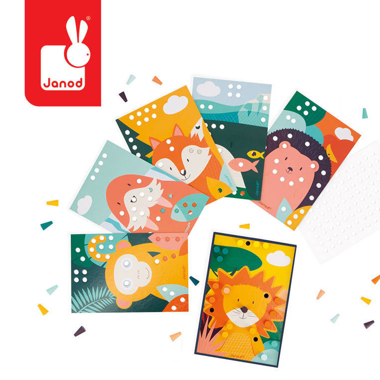 Janod - WOODEN MOSAICS 3+