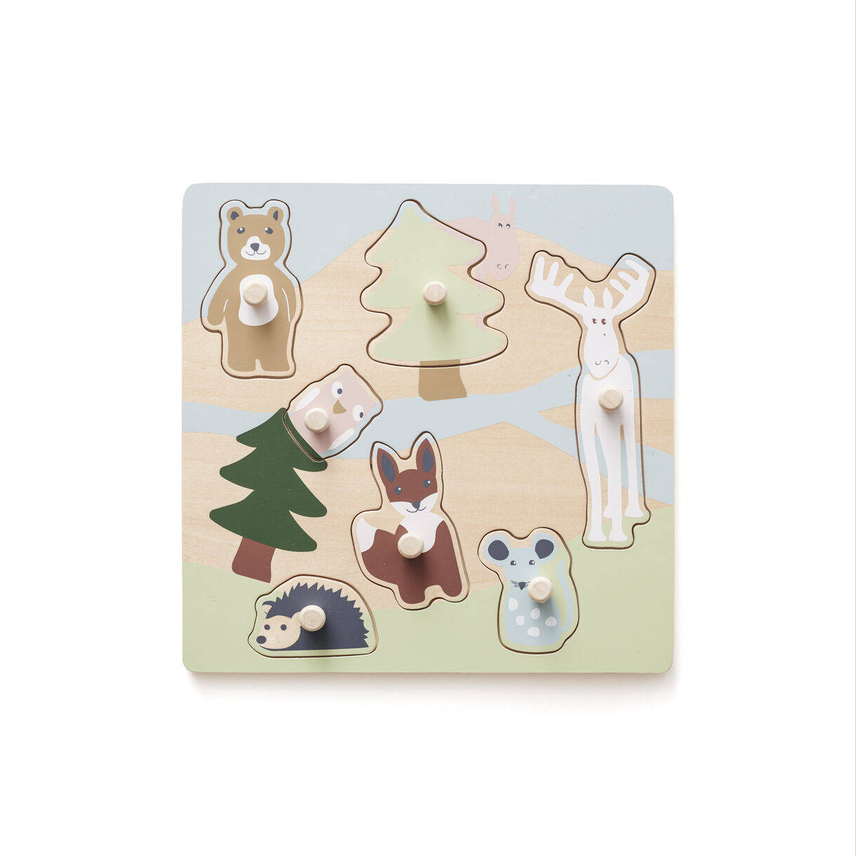 Kid's Concept - Puzzle with knobs EDVIN