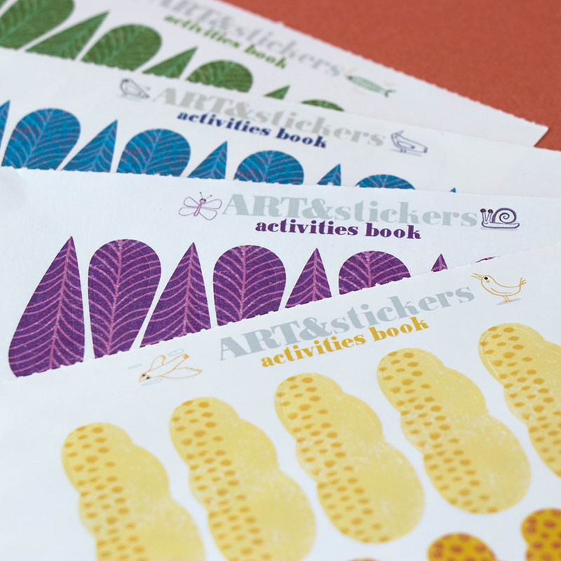 ART&STICKERS - Activities Book • I Made You