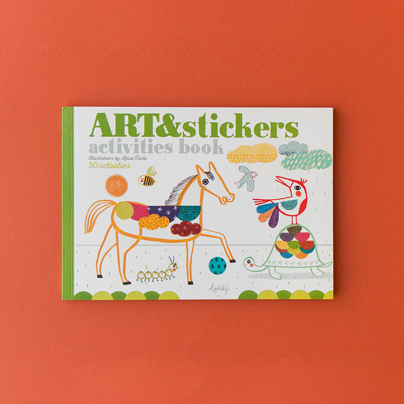 ART&STICKERS - Activities Book • I Made You