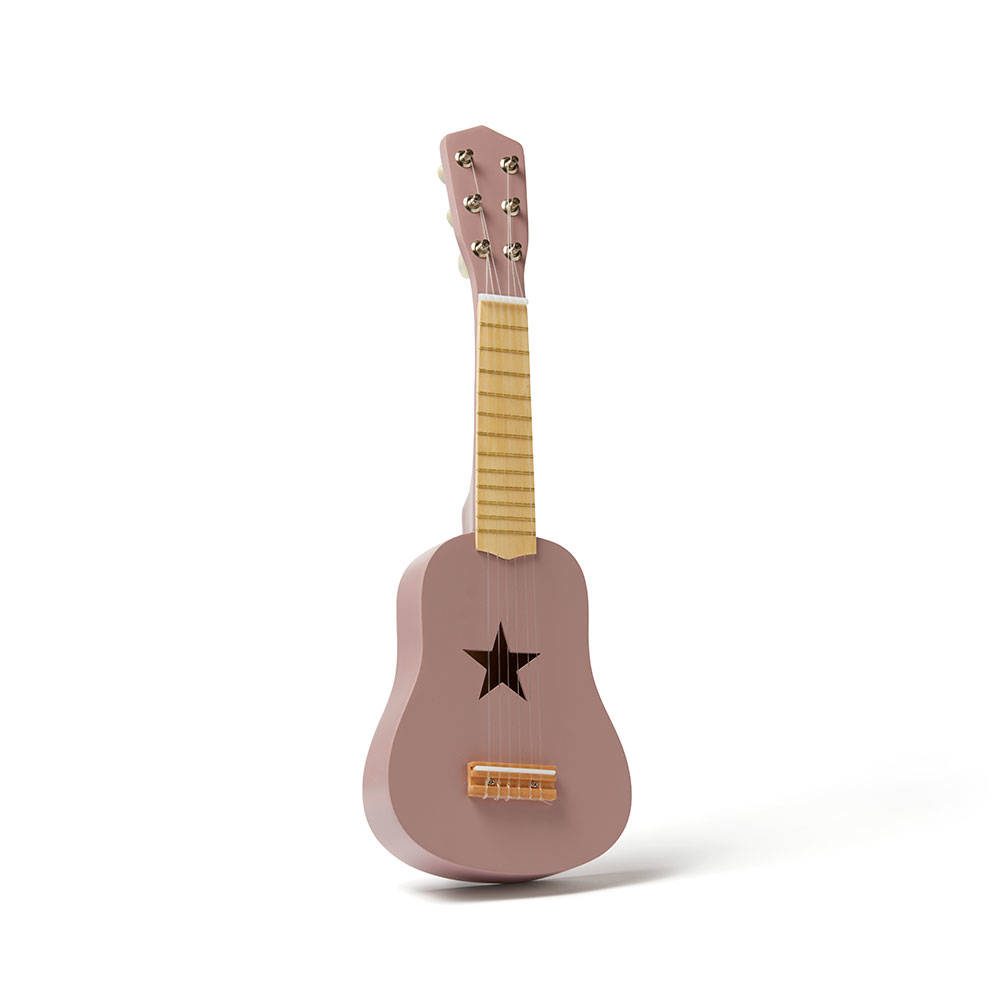 Toy guitar lilac