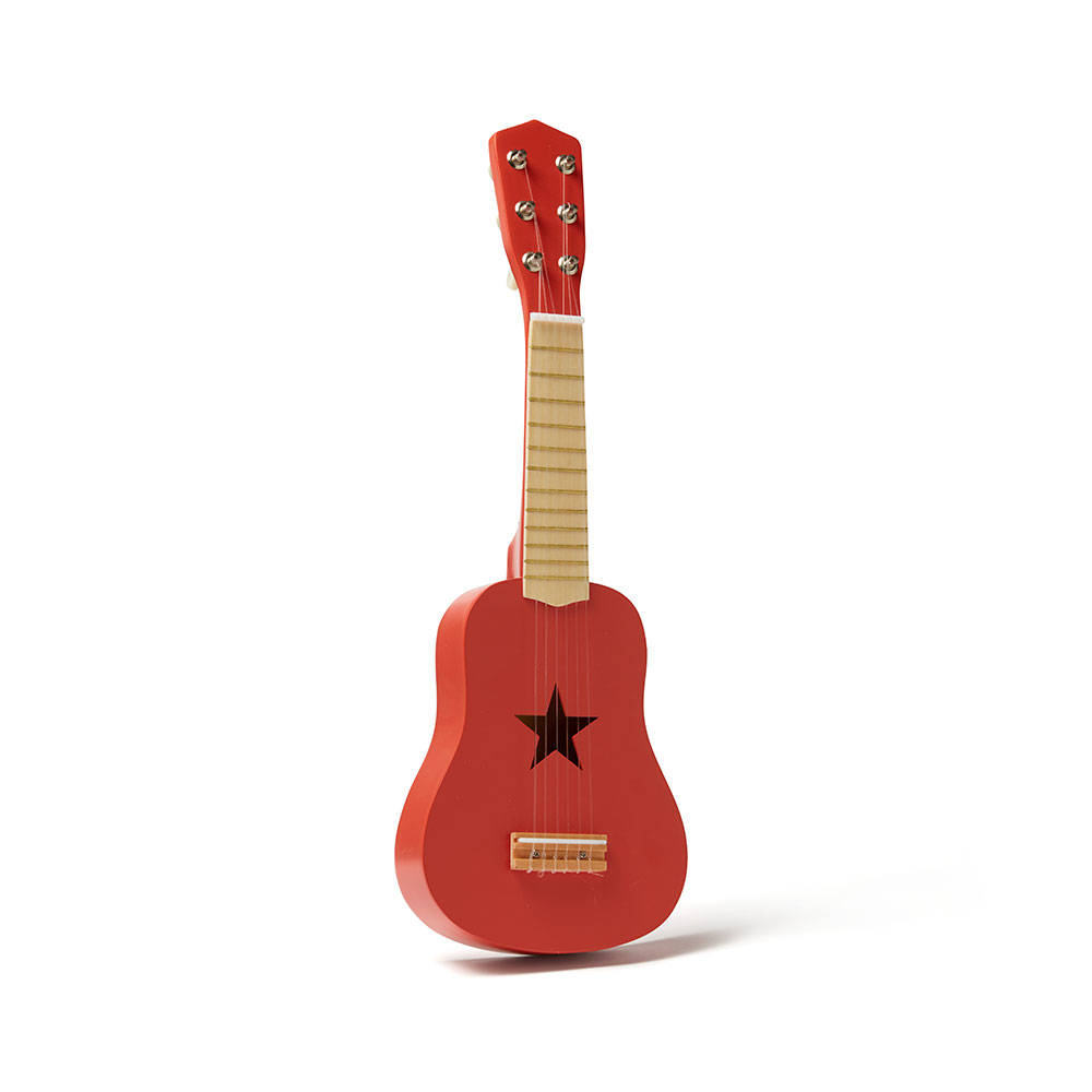 Red toy guitar online